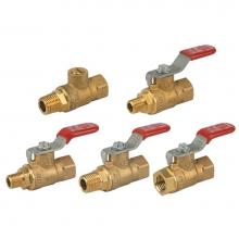 Jomar International LTD 100-300 - Full Port, 2 Piece, Threaded Connection, Mini Valves, 600 Wog 1/4'' Fip X 1/4'&apos