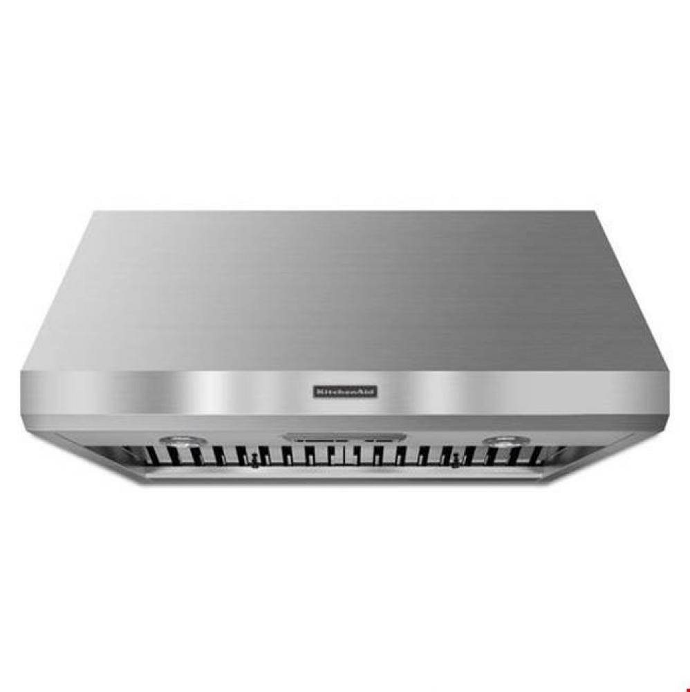 36'' Wall-Mount 600-1200 CFM Canopy Hood, Commercial-Style