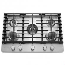 Kitchen Aid KCGS550ESS - 30 in. Built-In Gas Cooktop