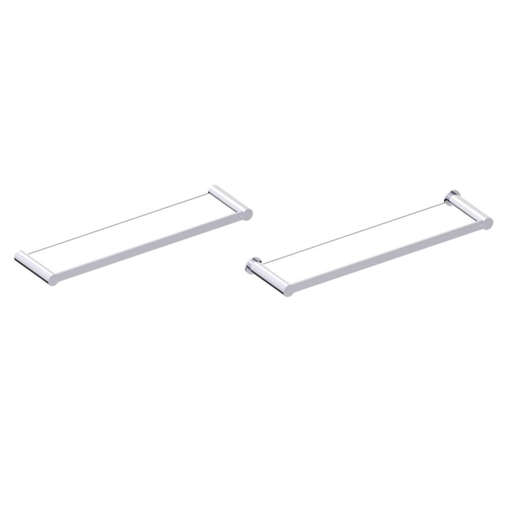 PORTO - Glass Shelf-Polished Chrome