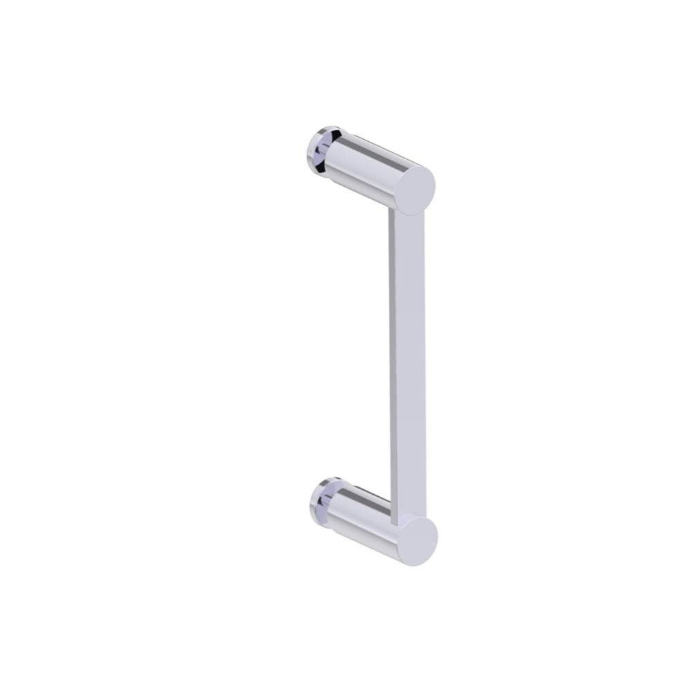 PORTO - 8-inch Single Glass Door Handle-Polished Chrome