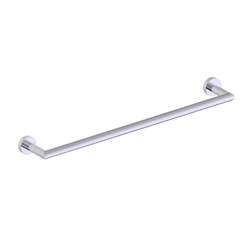 OSLO - 18-inch Bathroom Towel Bar Solid Back-Polished Chrome