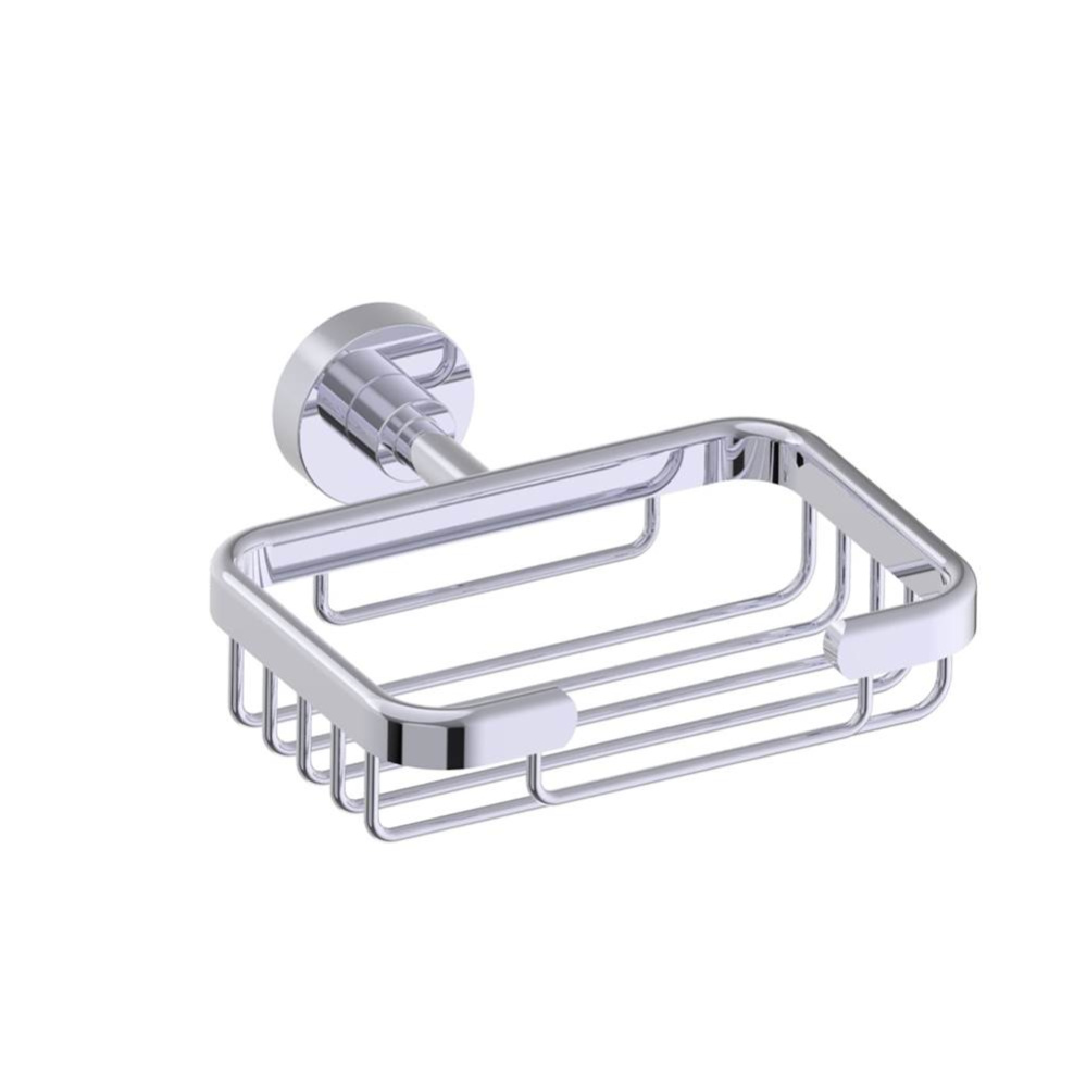 OSLO - Wall Mounted Soap Basket-Polished Chrome