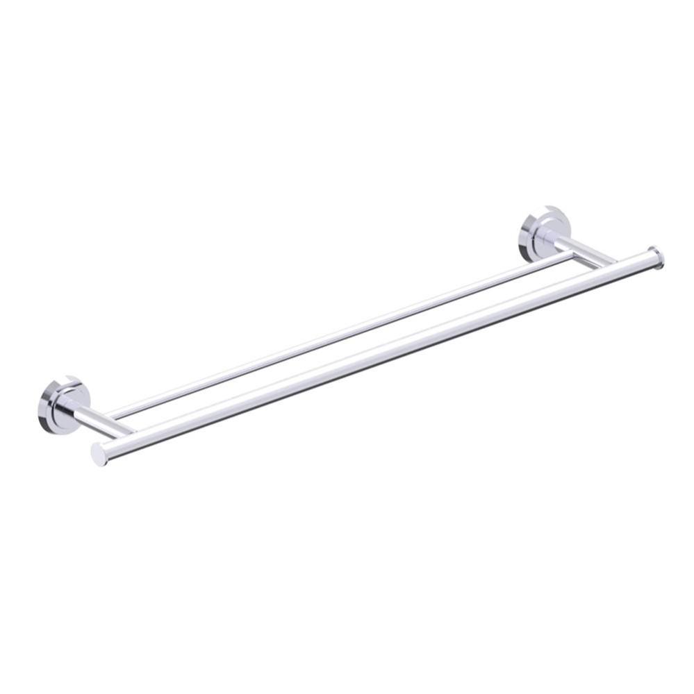 SOFIA - 24-inch Double Bathroom Towel Bar-Polished Chrome