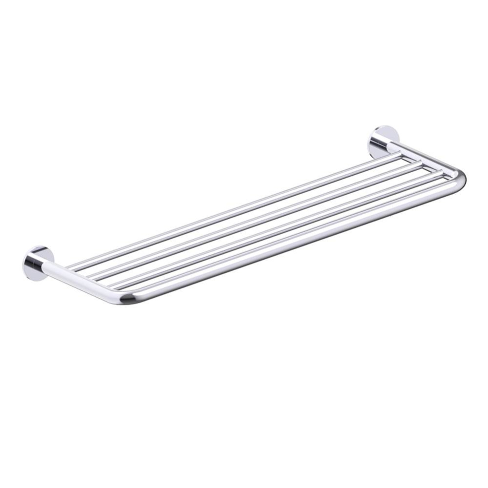 NICE - 24-inch Single Towel Rack-Polished Chrome