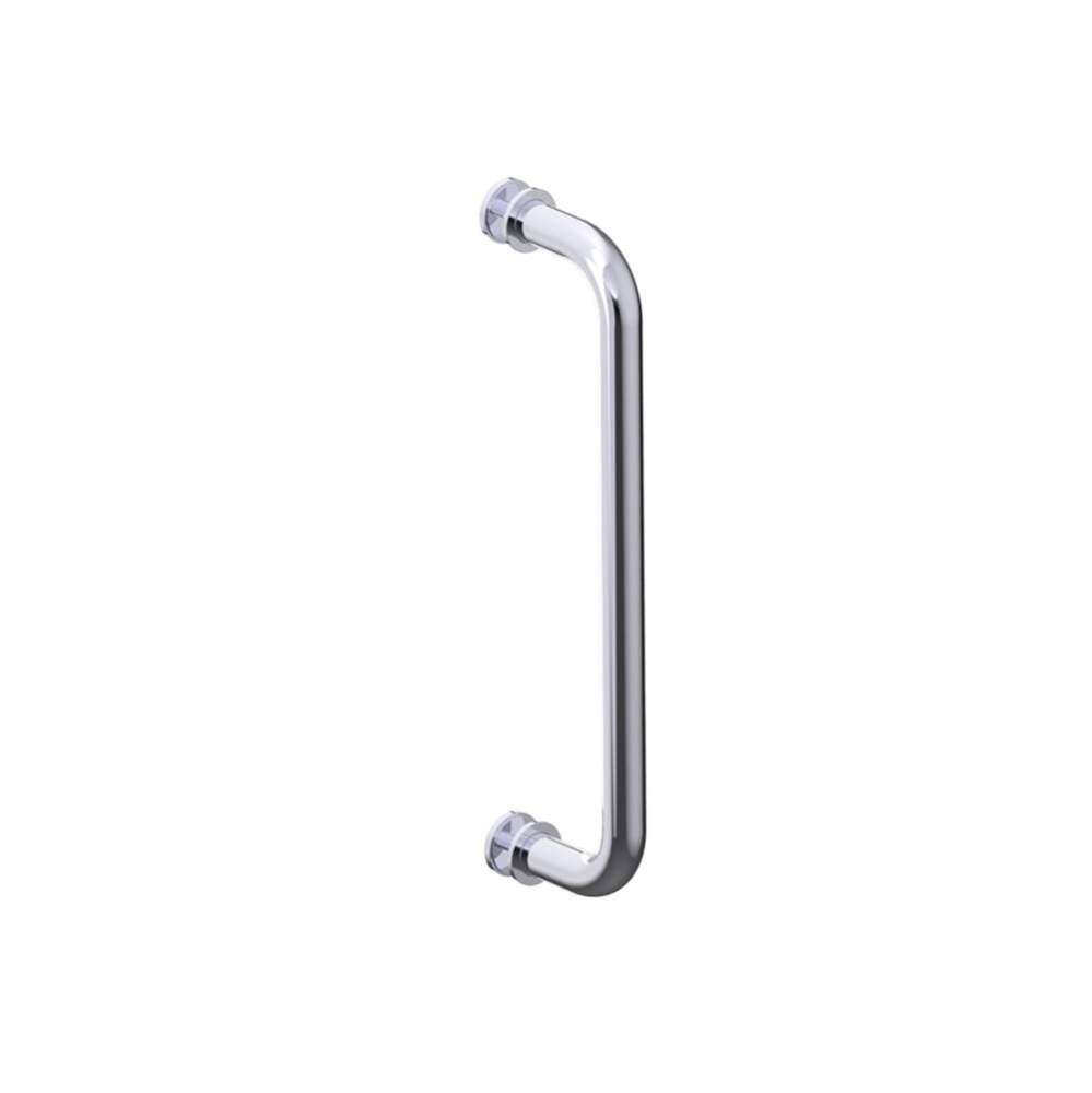 NICE - 12-inch Single Shower Door Handle-Polished Chrome