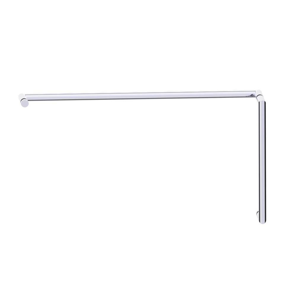 SEVILLE - 12-inch x 24-inch Offset Shower Door Handles -Polished Chrome
