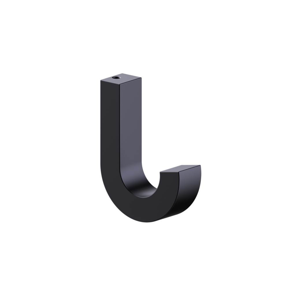 LONDON - Small Robe Hook-Matte Black