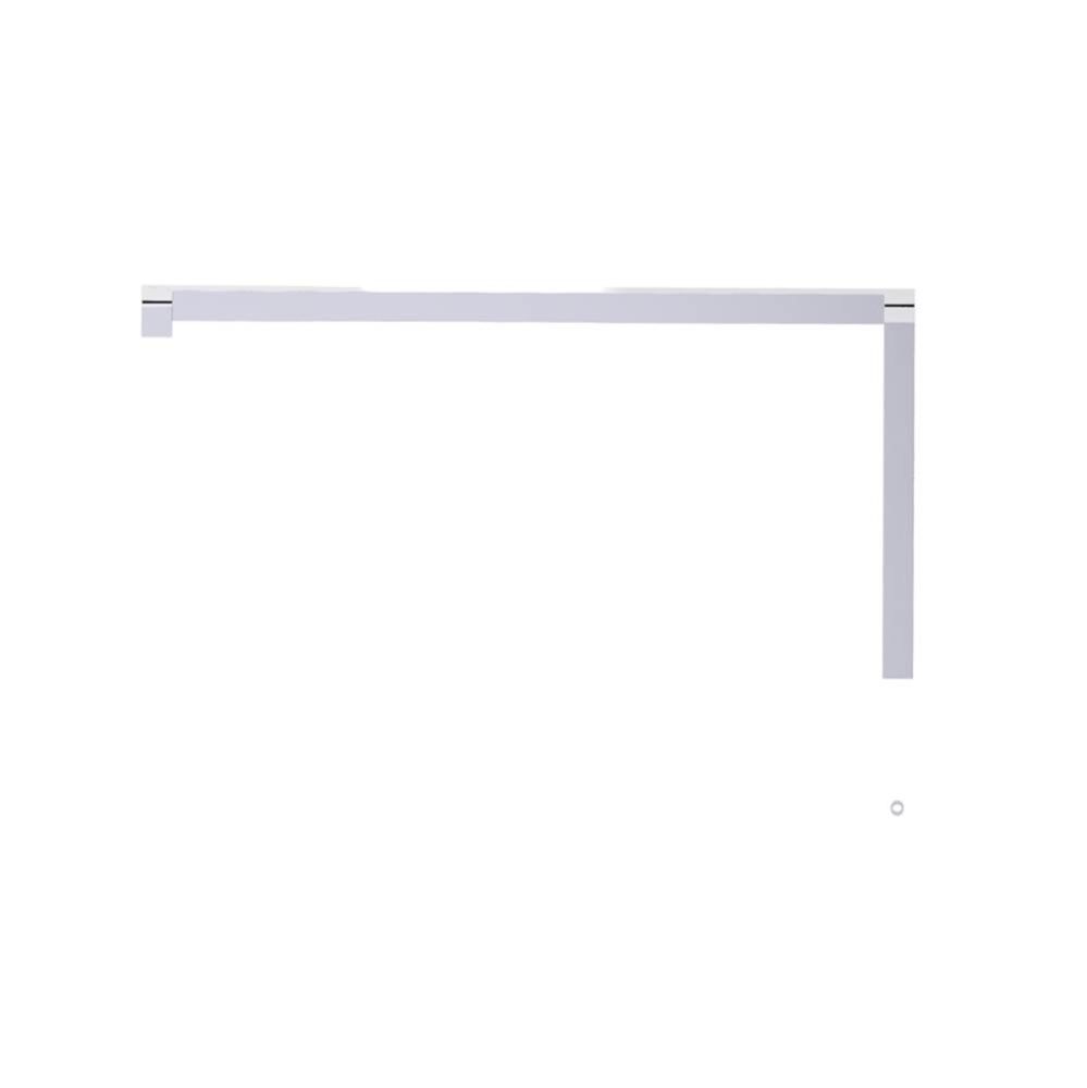 LONDON - 6-inch x 24-inch Offset Shower Door Handle -Polished Chrome