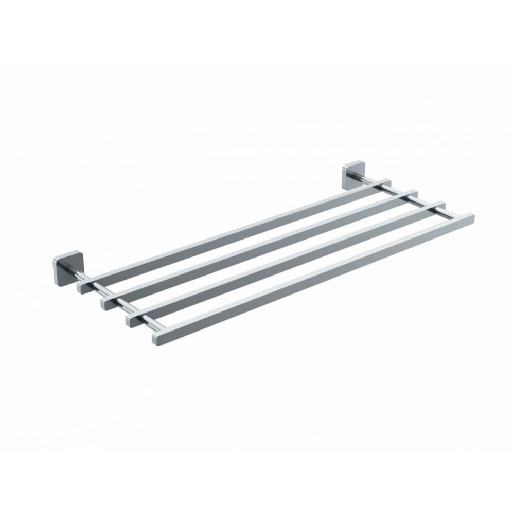 MILAN - 24-inch Towel Shelf-Polished Chrome