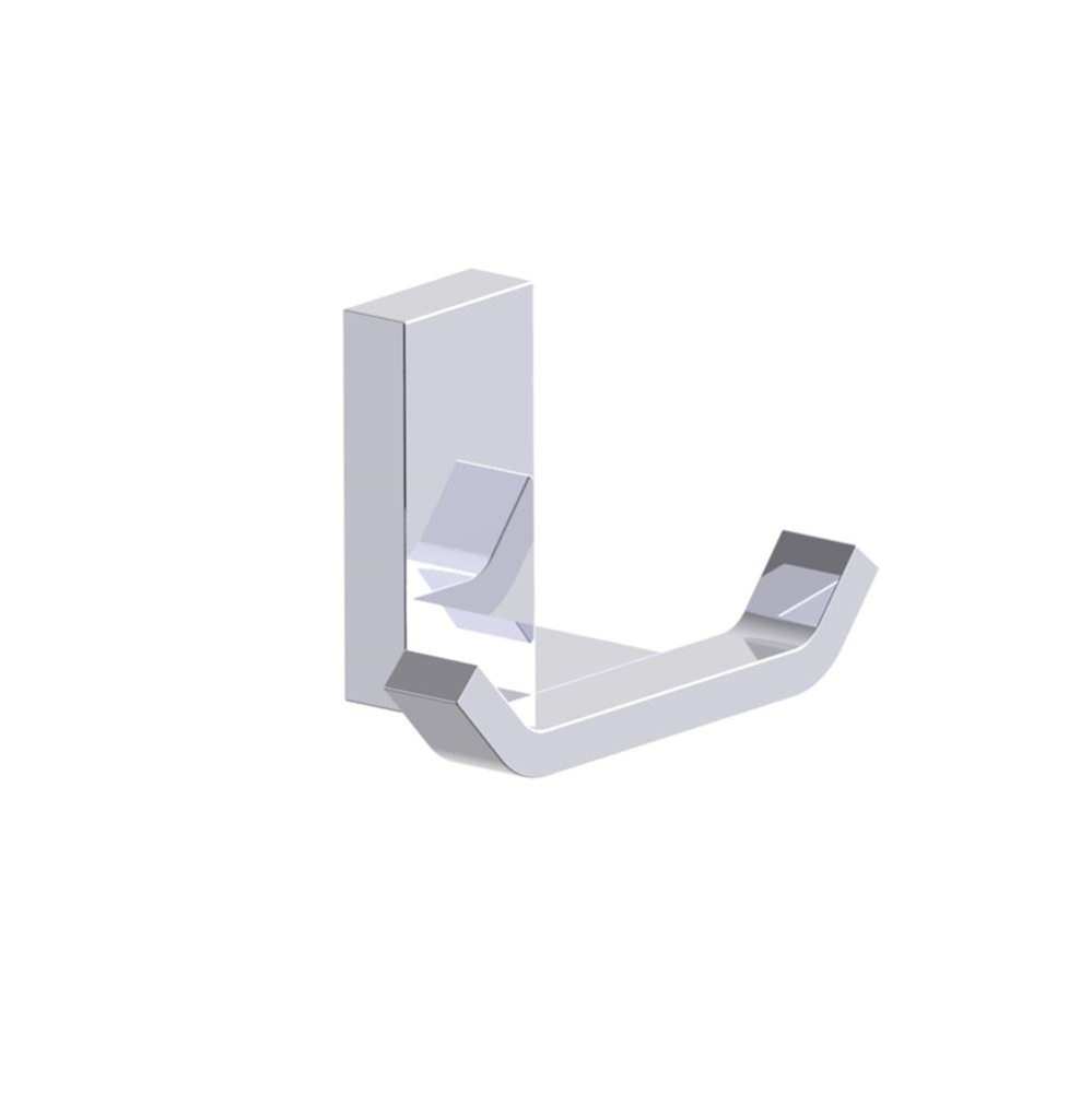 COLOGNE - Double Prong Robe Hook-Polished Chrome