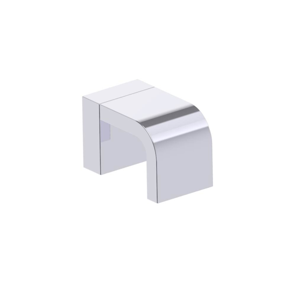 COLOGNE - Single Shower Door Handle (Knob Only)-Polished Chrome