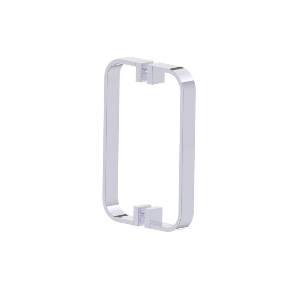 COLOGNE- 8-inch Double Shower Door Handle-Polished Chrome