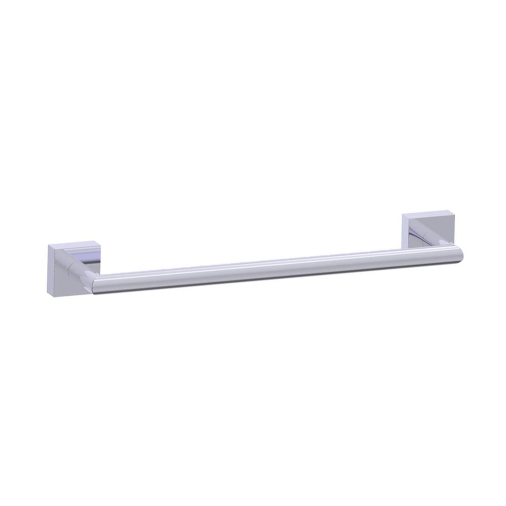 MADRID - 12-inch Bathroom Towel Bar-Polished Chrome