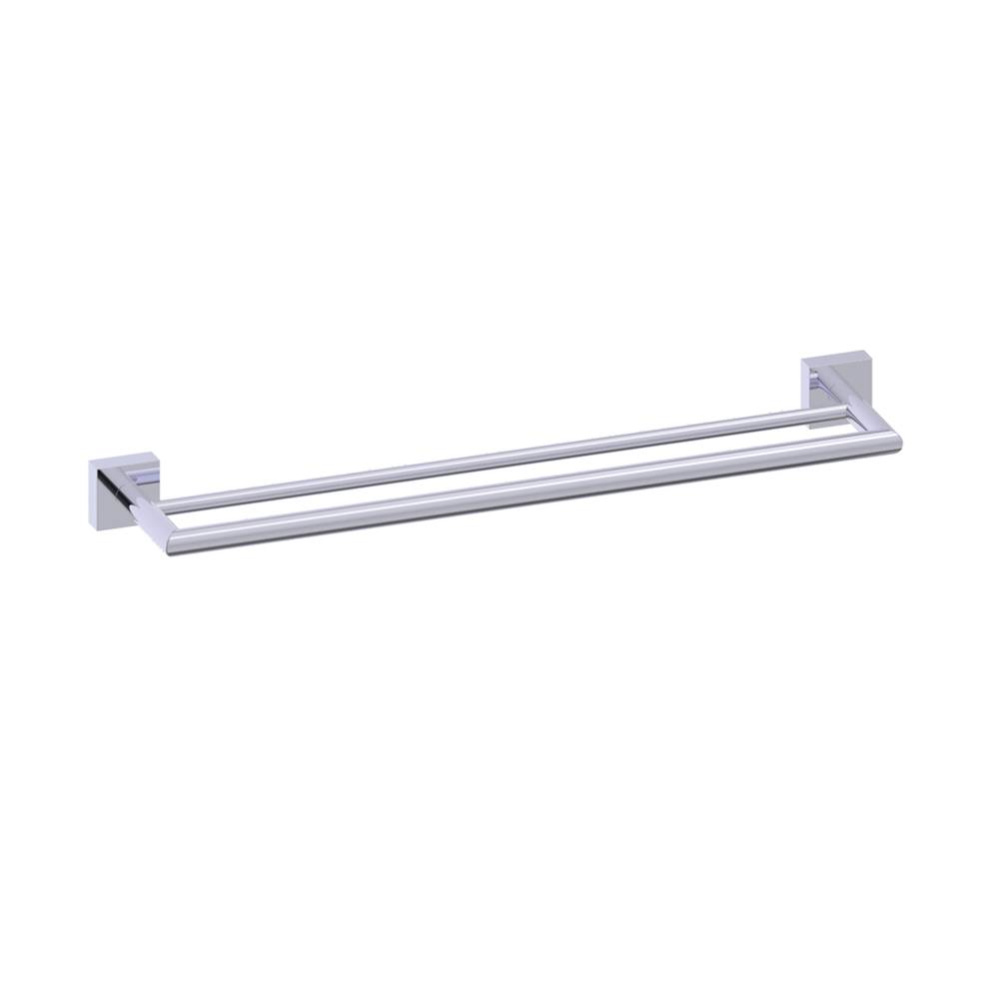 MADRID - 18-inch Double Bathroom Towel Bar-Polished Chrome
