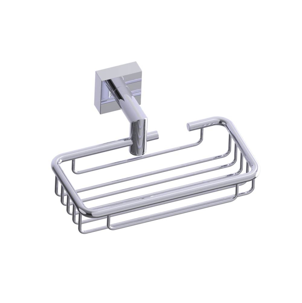 MADRID - Wall Mounted Soap Basket-Polished Chrome