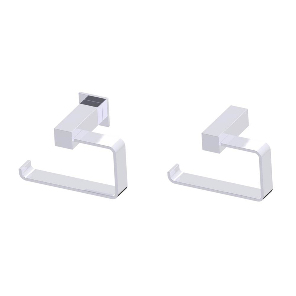 LISBON - Drop Toilet Paper Holder (Left)-Polished Chrome