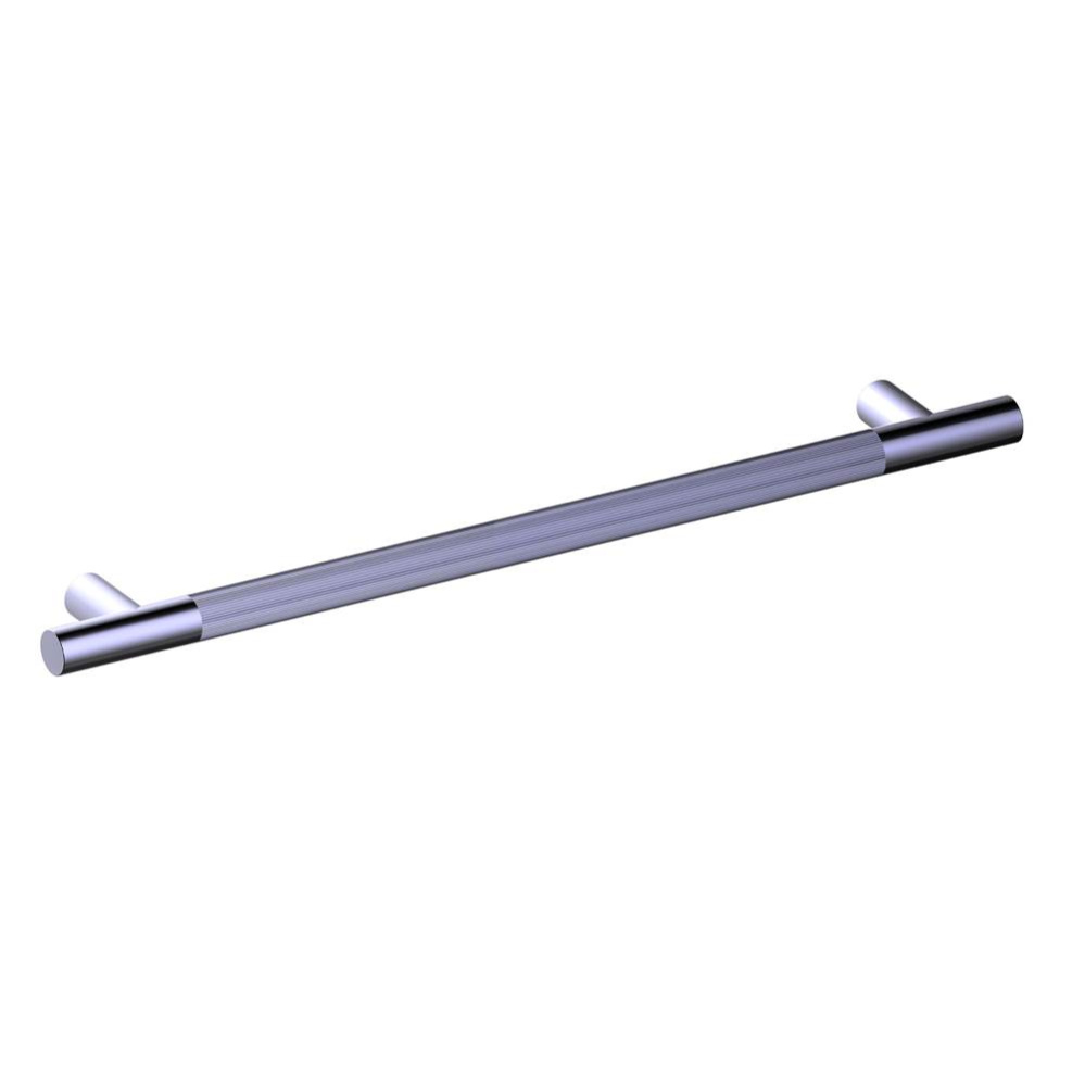 Straight Knurled -  36-inch Grab Bar-Polished Chrome