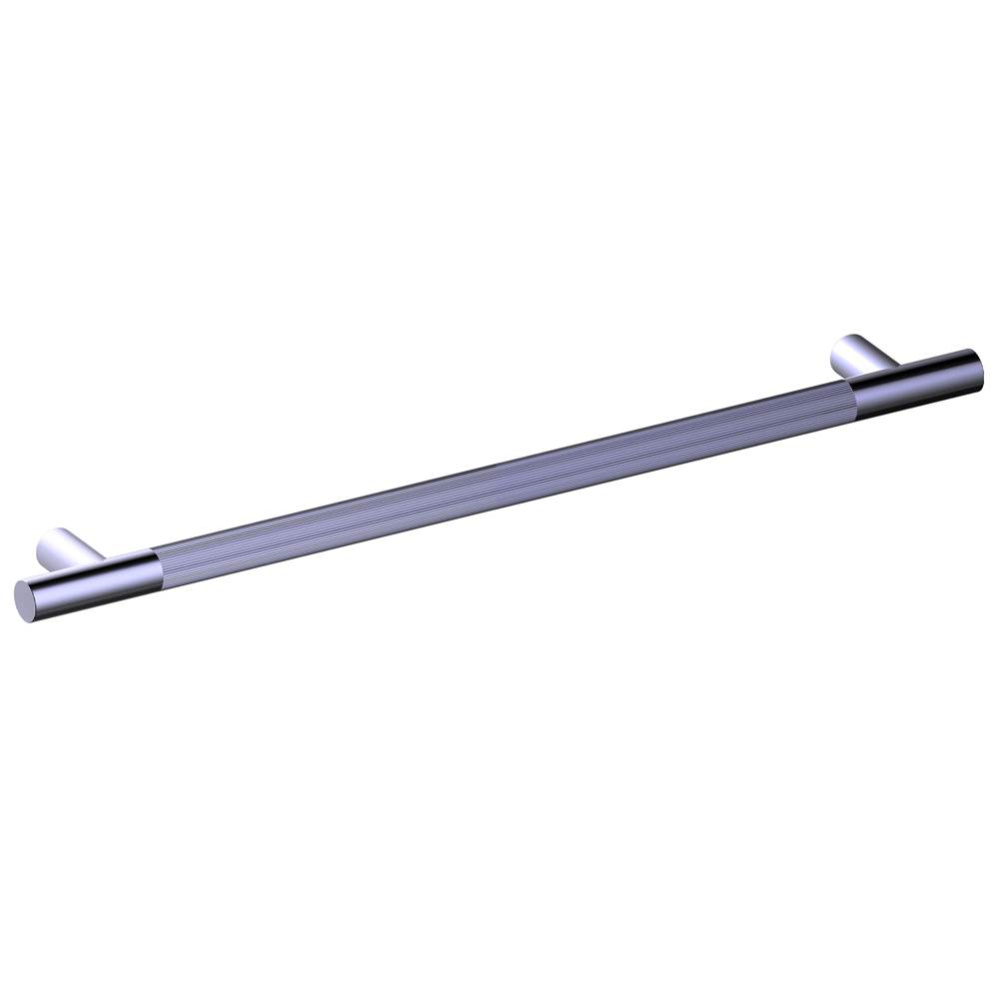 Straight Knurled -  42-inch Grab Bar-Polished Chrome