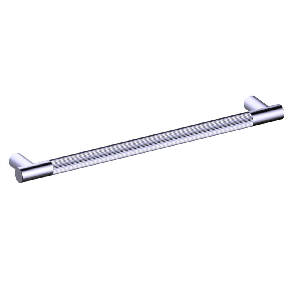 Straight Knurled -  30-inch Appliance Pull-Polished Chrome