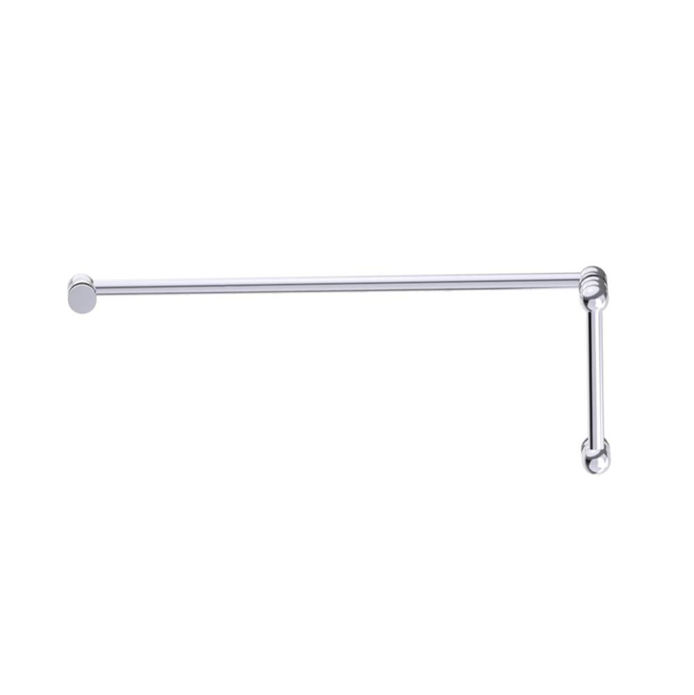 FLORENCE - 8-inch x 24-inch Offset Shower Door Handle -Polished Chrome