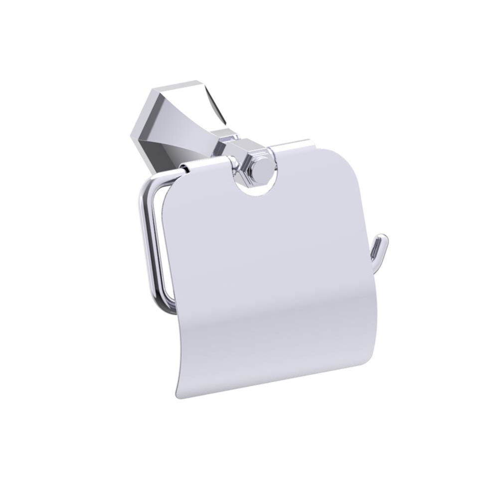 PISA - Drop Toilet Paper Holder with Cover-Oil Rubbed Bronze