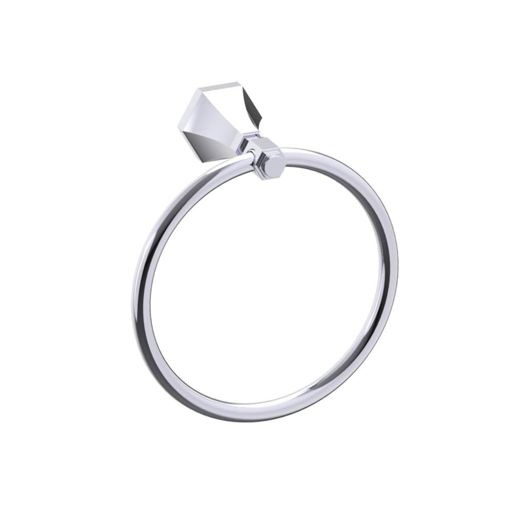 PISA - Round Towel Ring-Polished Chrome