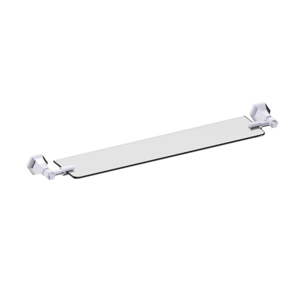PISA - Glass Shelf-Polished Chrome