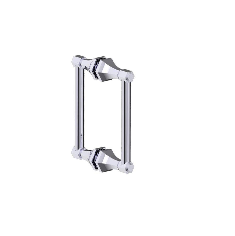 PISA - 8-inch Double Shower Door Handle-Polished Chrome