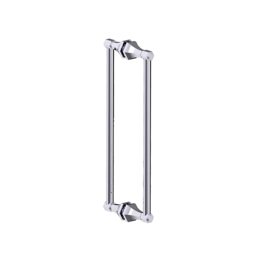 PISA - 18-inch Double Shower Door Handle-Polished Chrome