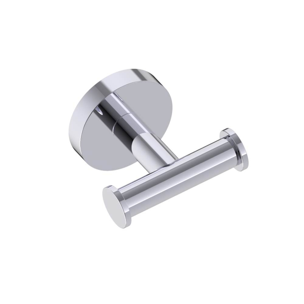 CIRCO - Double Prong Robe Hook-Polished Chrome