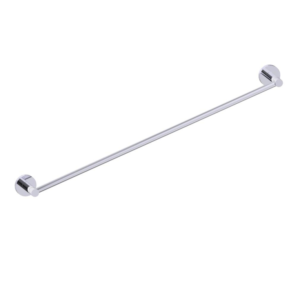 CIRCO KNURLED - 24-inch Bathroom Towel Bar-Polished Chrome