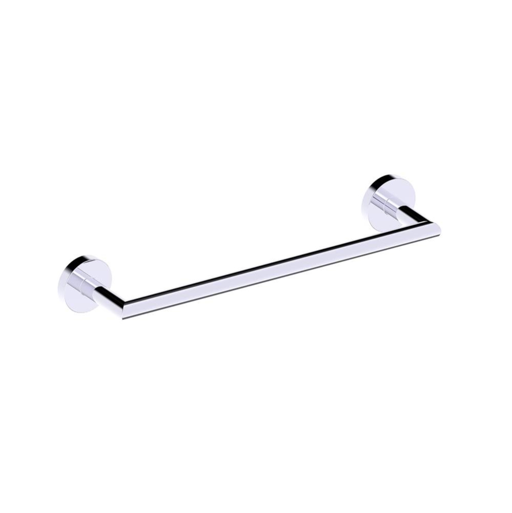 BUILDERS - 12-inch Bathroom Towel Bar-Polished Chrome