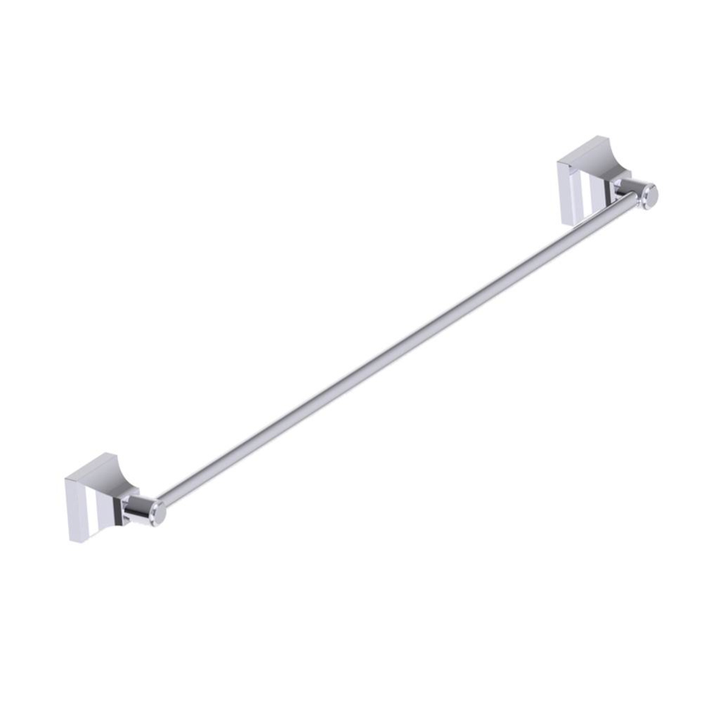 GLASGOW - 24-inch Bathroom Towel Bar-Polished Chrome