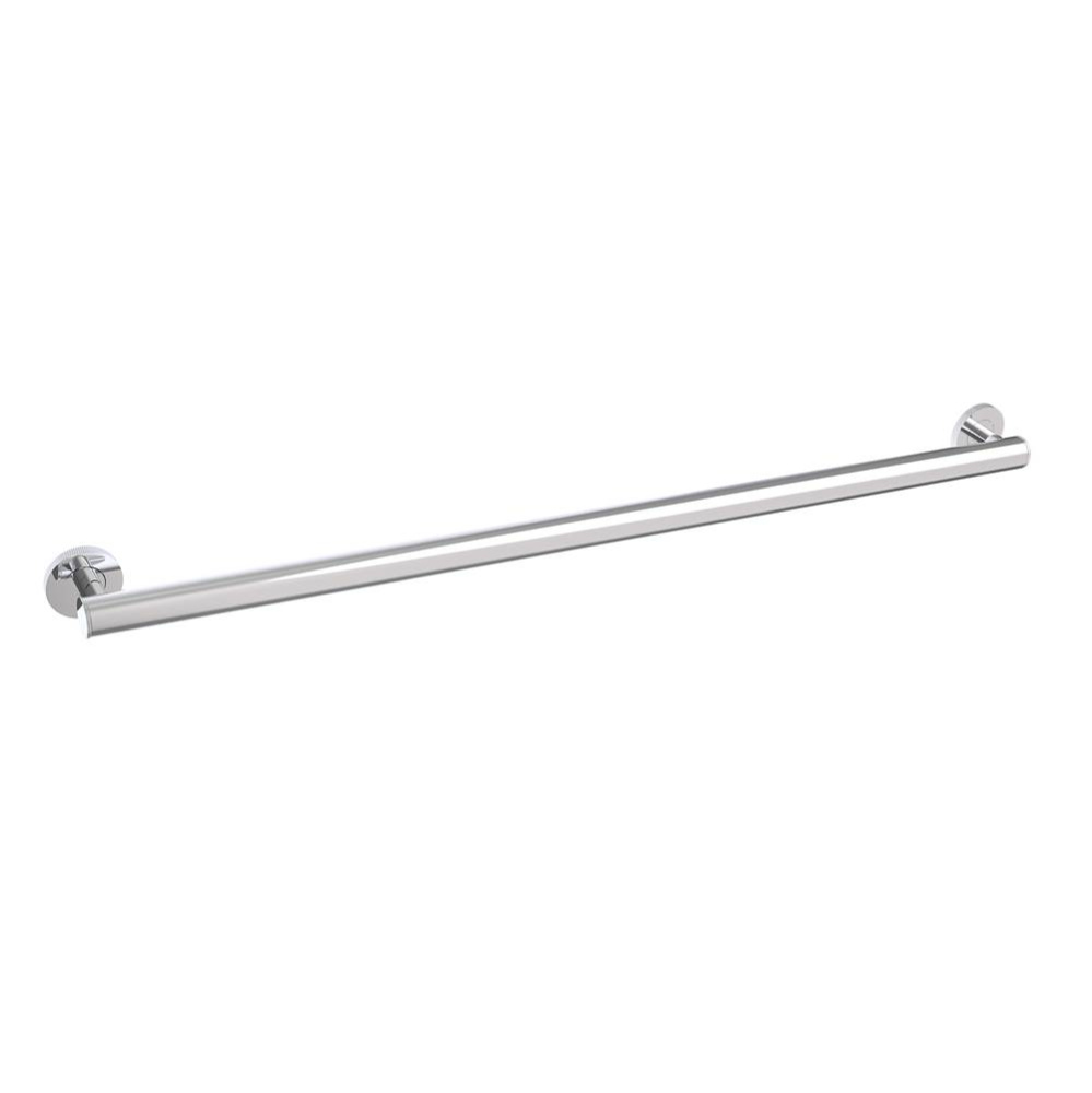 9100K Series 36-inch Round Grab Bar-Polished Chrome