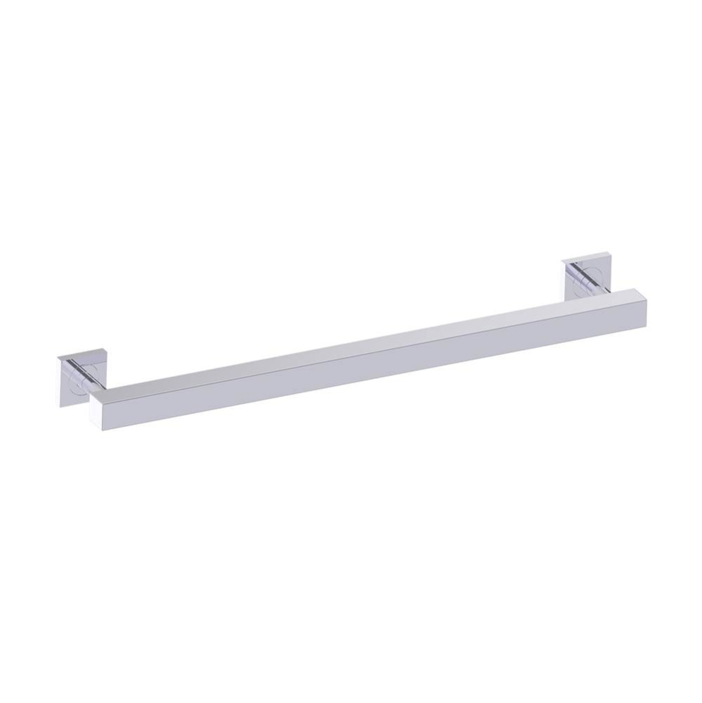 9300 Series 24-inch Square Grab Bar-Polished Chrome