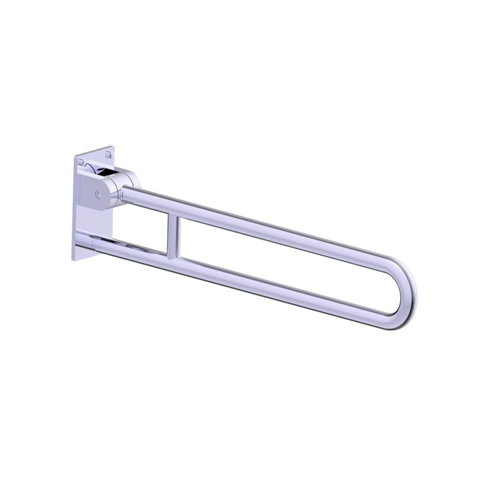BERLIN - Fold Down Grab Bar-Polished Chrome
