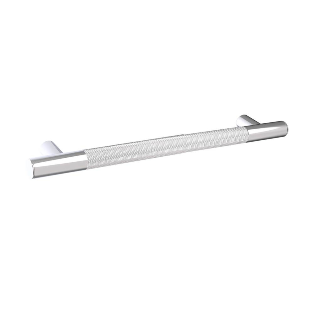9900 Series Knurled 18-inch Grab Bar-Polished Chrome