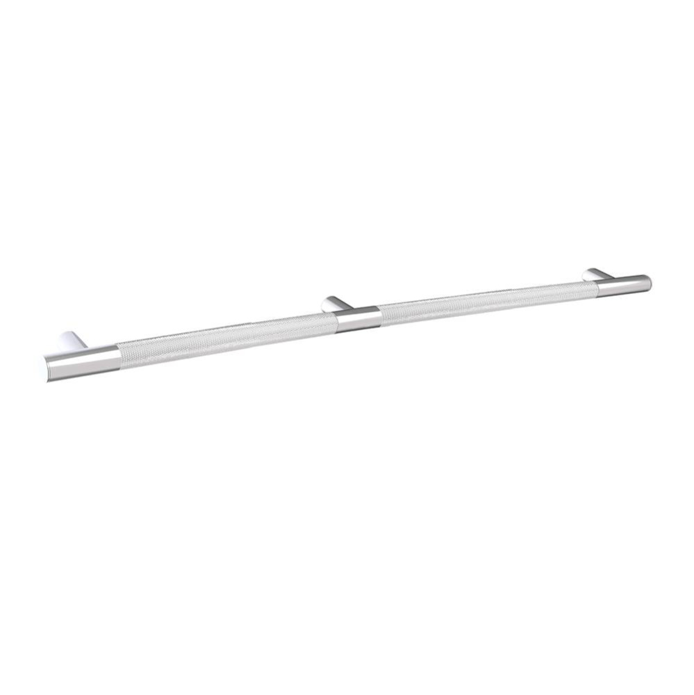 9900 Series Knurled 36-inch Grab Bar-Polished Chrome