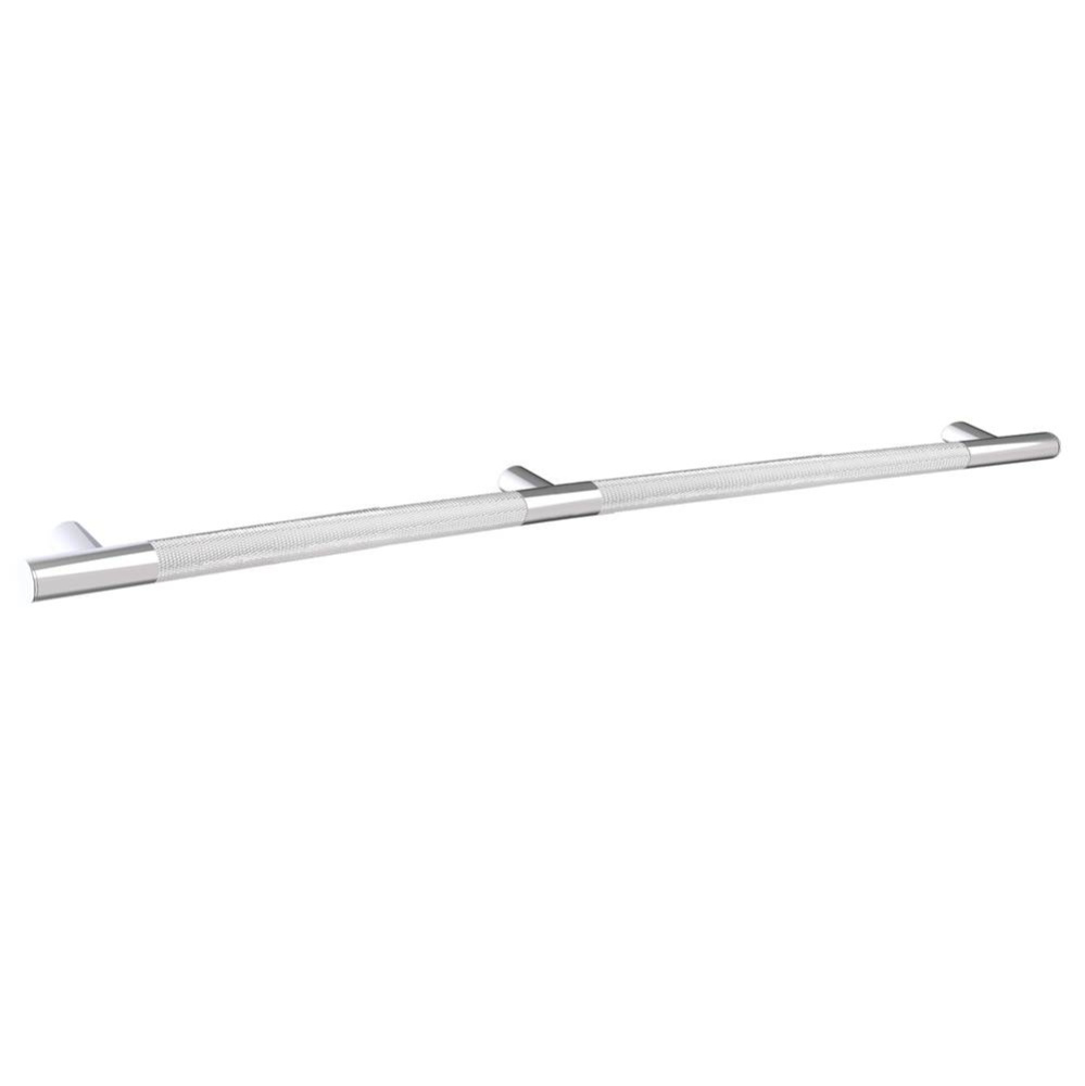 9900 Series Knurled 42-inch Grab Bar-Polished Chrome