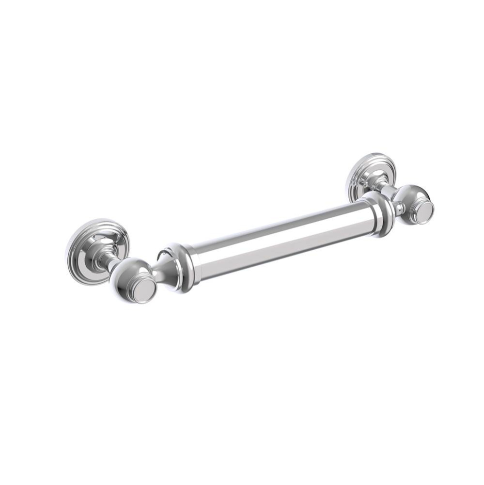Traditional Series 12-inch Round Grab Bar-Polished Chrome