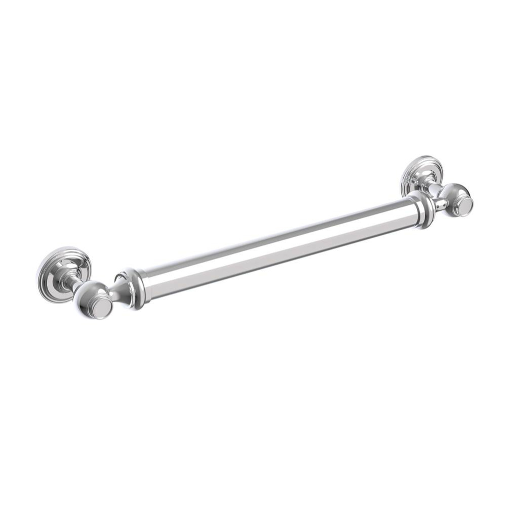 Traditional Series 18-inch Round Grab Bar-Polished Chrome