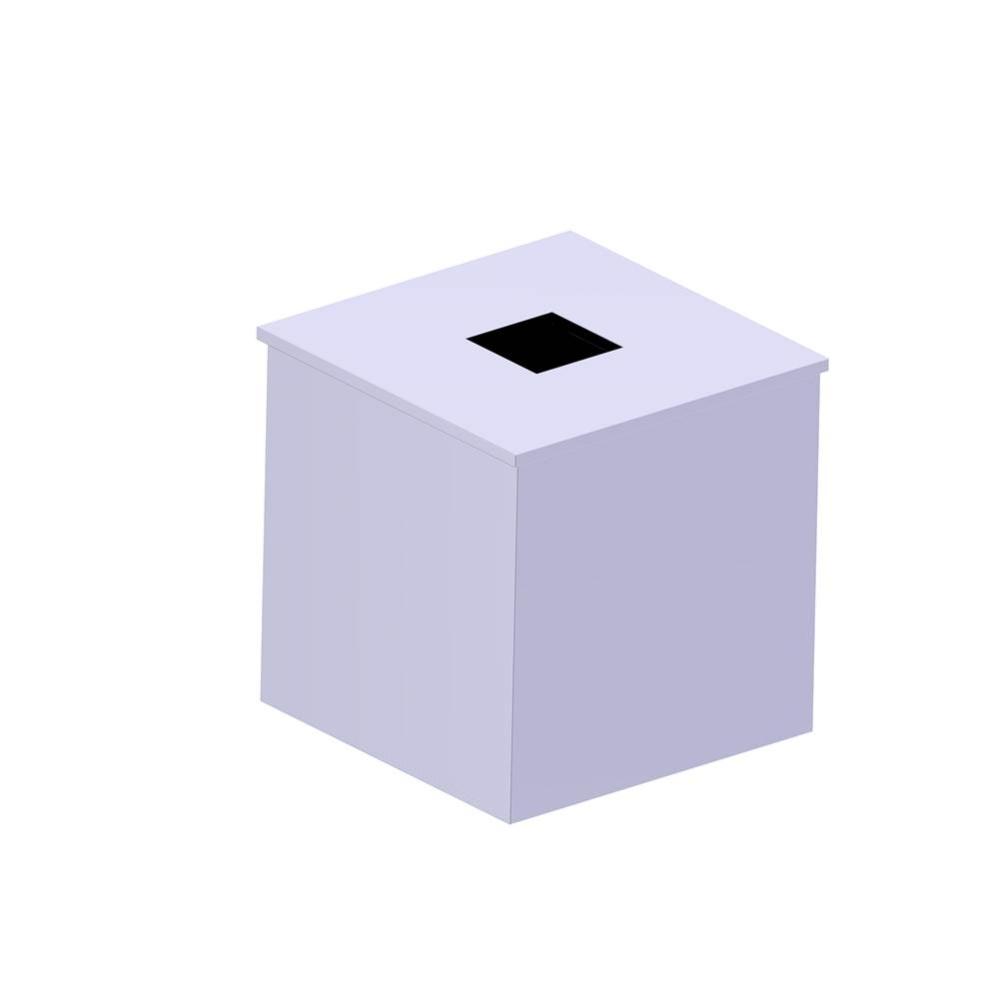 BERLIN - Tissue Box-Polished Chrome