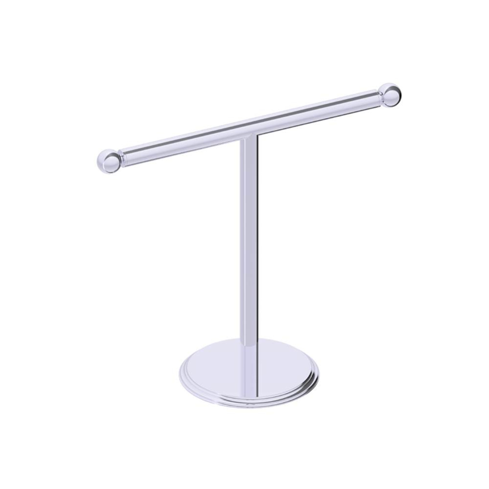 Florence - Free Standing - Hand Towel Holder -Polished Chrome