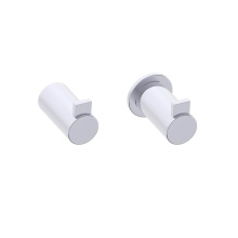 Kartners 137134-99 - PORTO - Single Prong Robe Hook-Polished Chrome