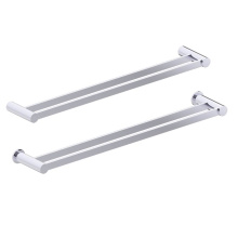 Kartners 137242-99 - PORTO -  24-inch Double Bathroom Towel Bar-Polished Chrome