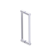 Kartners 1377812-99 - PORTO - 12-inch Double Glass Door Handle-Polished Chrome