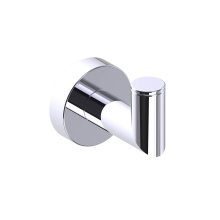 Kartners 144134SB-99 - OSLO -  Single Prong Robe Hook Solid Back-Polished Chrome