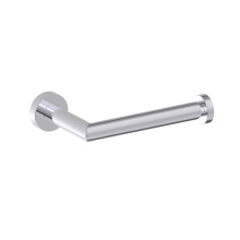 Kartners 144151SB-99 - OSLO - Single Toilet Paper Holder - Solid Back-Polished Chrome