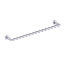 Kartners 144180SB-99 - OSLO - 18-inch Bathroom Towel Bar Solid Back-Polished Chrome